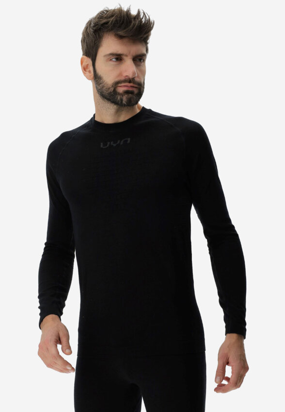 Термобелье верх мужское UYN Fusyon Biotech, Черный