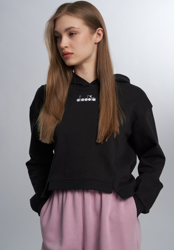 Худи женское Diadora, Черный