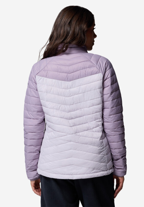 Ультралегкий пуховик женский Columbia Powder Pass Jacket, Розовый