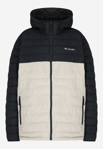 Пуховик мужской Columbia, Plus Size Powder Lite II Hooded Jacket, Бежевый