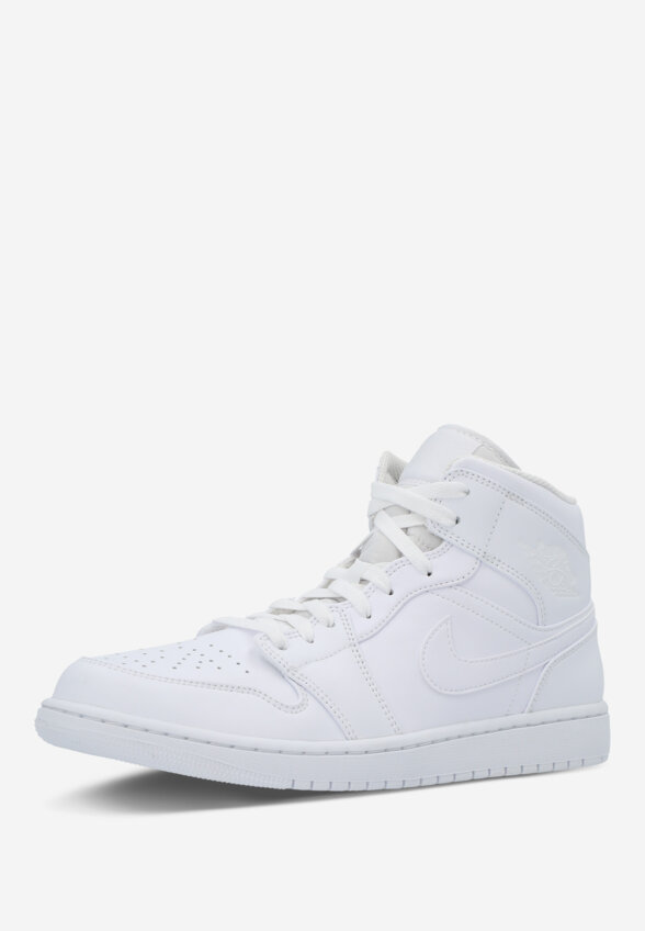 Кеды мужские Nike Air Jordan 1 Mid, Белый