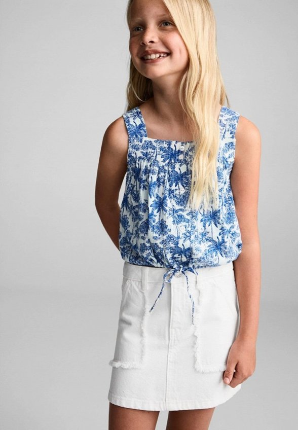 Юбка джинсовая Mango Kids