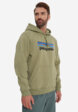 Худи мужское Patagonia Logo Uprisal, Зеленый2  - превью