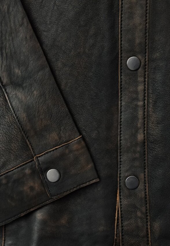 Куртка кожаная Jorg Weber