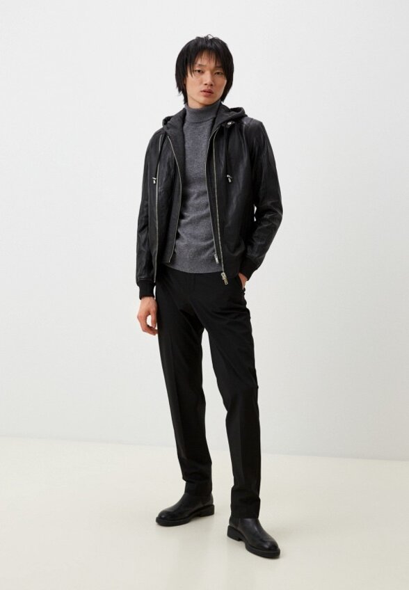 Куртка кожаная Jorg Weber