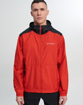 Ветровка мужская Columbia Discovery Loop Windbreaker, Красный женщинам