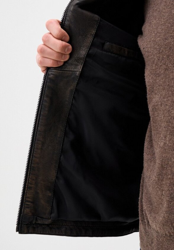 Куртка кожаная Jorg Weber