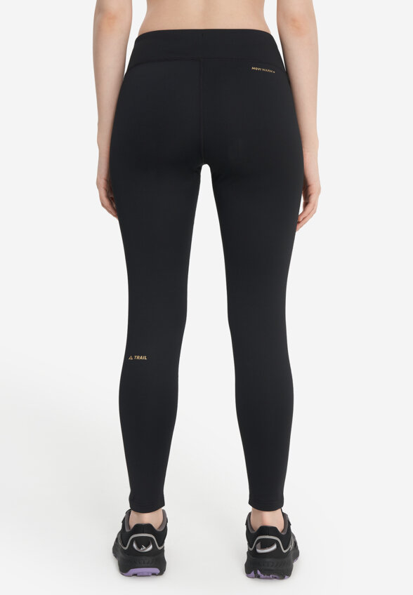 Легинсы женские Demix LongRun Trail Brushed, Черный