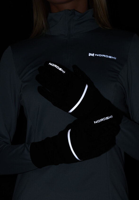 Варежки Nordski Pro, Черный