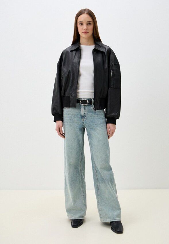 Куртка кожаная Снежная Королева