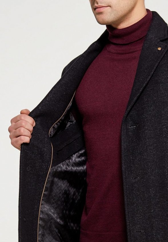 Пальто однобортное Bazioni