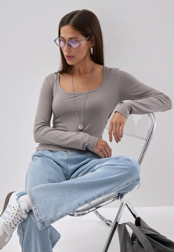 Лонгслив Gray Moss