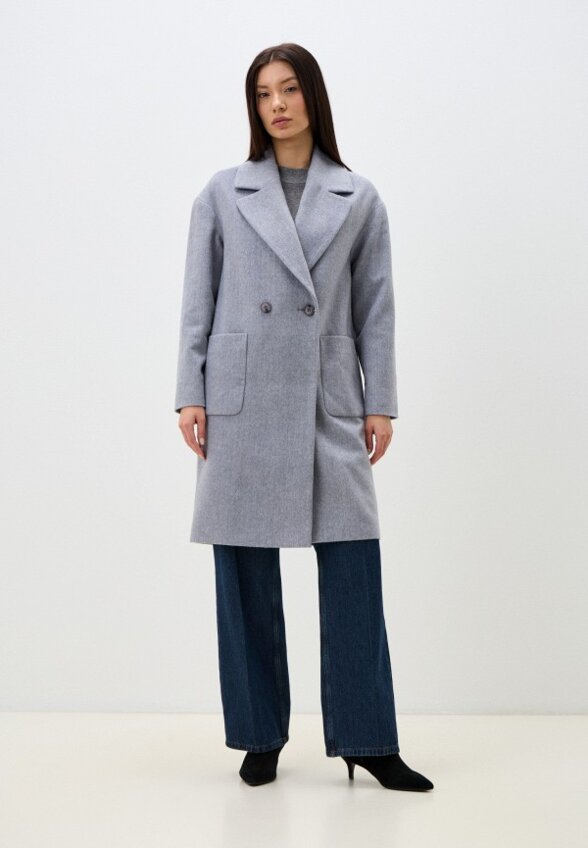 Пальто двубортное Sinar