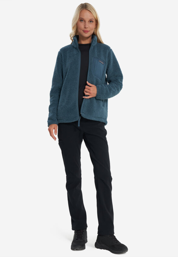 Джемпер флисовый женский Columbia West Bend Full Zip Ii, Голубой