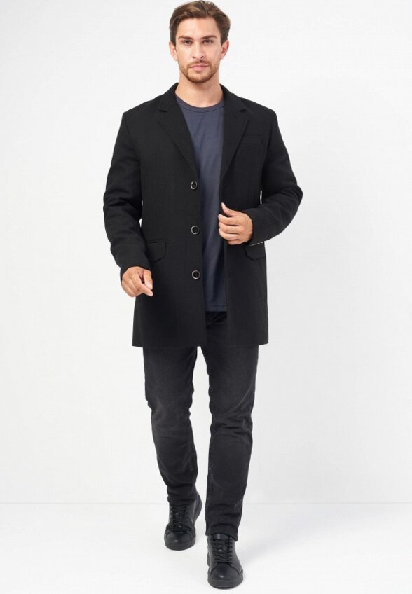 Пальто однобортное Envylab