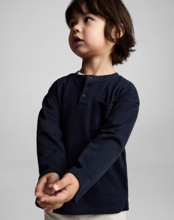 Лонгслив Mango Kids детям