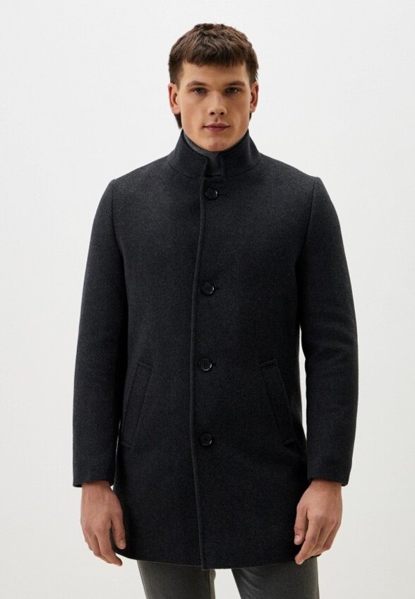 Пальто однобортное Sinar