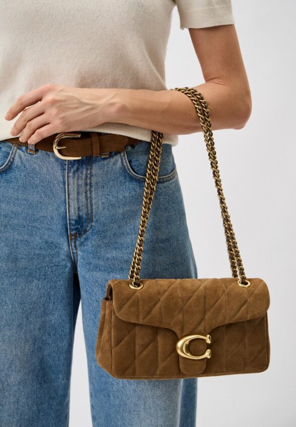 Сумка и брелок Coach