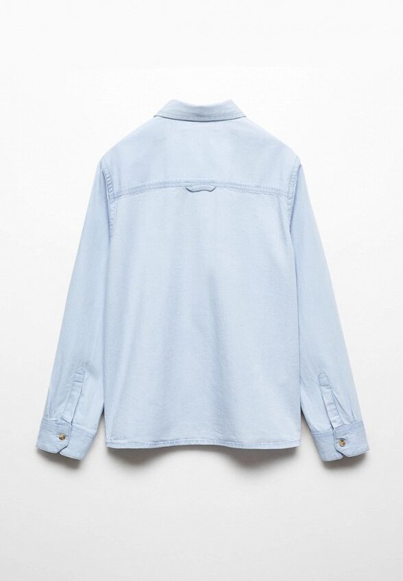 Рубашка джинсовая Mango Kids