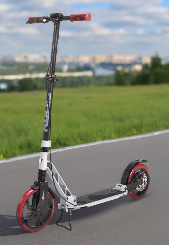 Самокат Roces Lux 250 мм, Черный