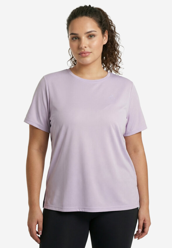 Футболка женская Demix, Plus Size, Фиолетовый