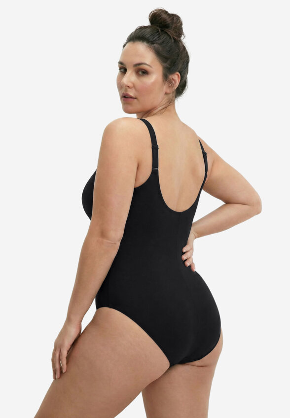 Купальник слитный женский Speedo, Черный