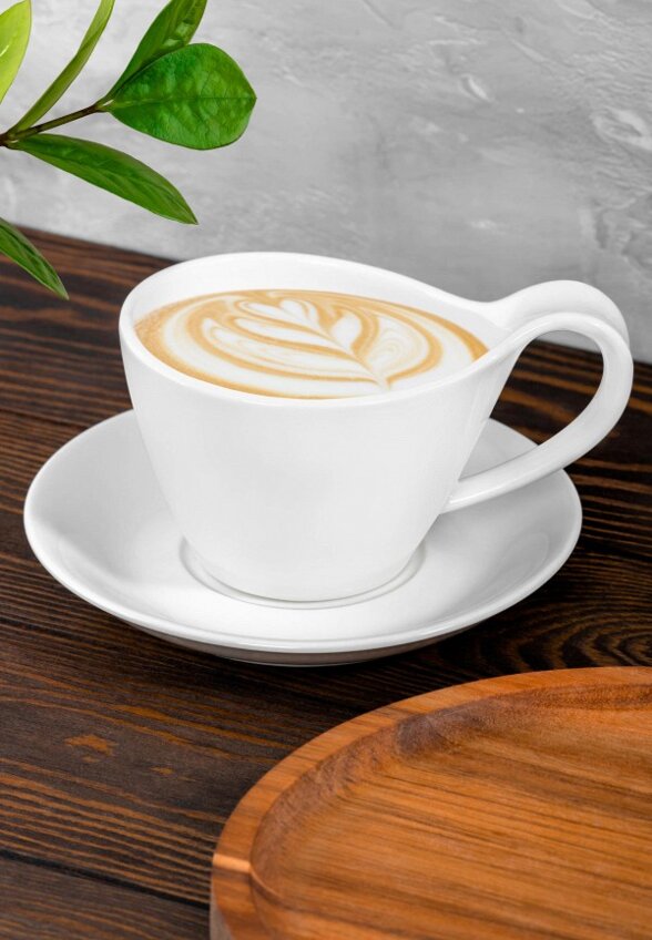 Чашка с блюдцем Elan Gallery