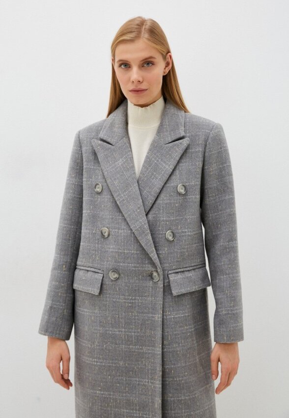 Пальто двубортное Catarina Nova