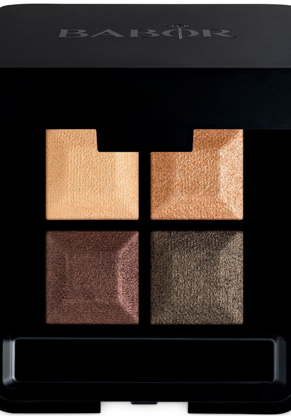 Палетка из 4 Оттенков Теней для Век, тон 03 мерцающий квартет