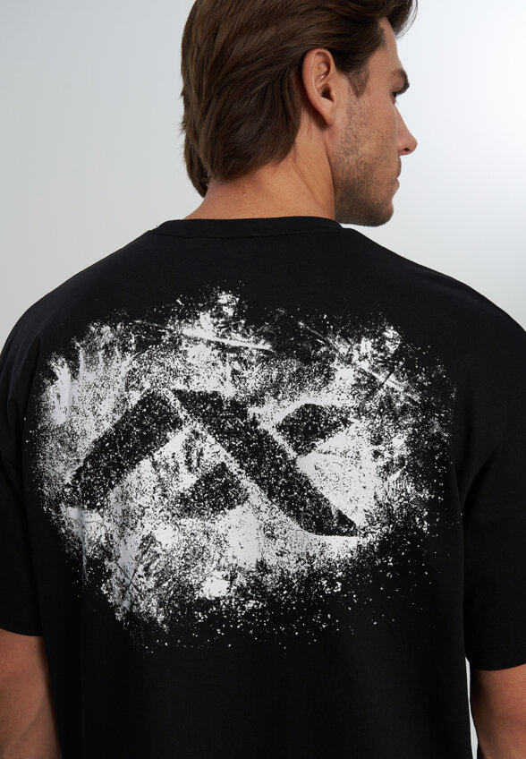 Футболка мужская оверсайз Athlex, Черный