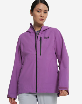 Куртка мембранная женская Mountain Hardwear Stretch Ozonic Jacket, Фиолетовый женщинам