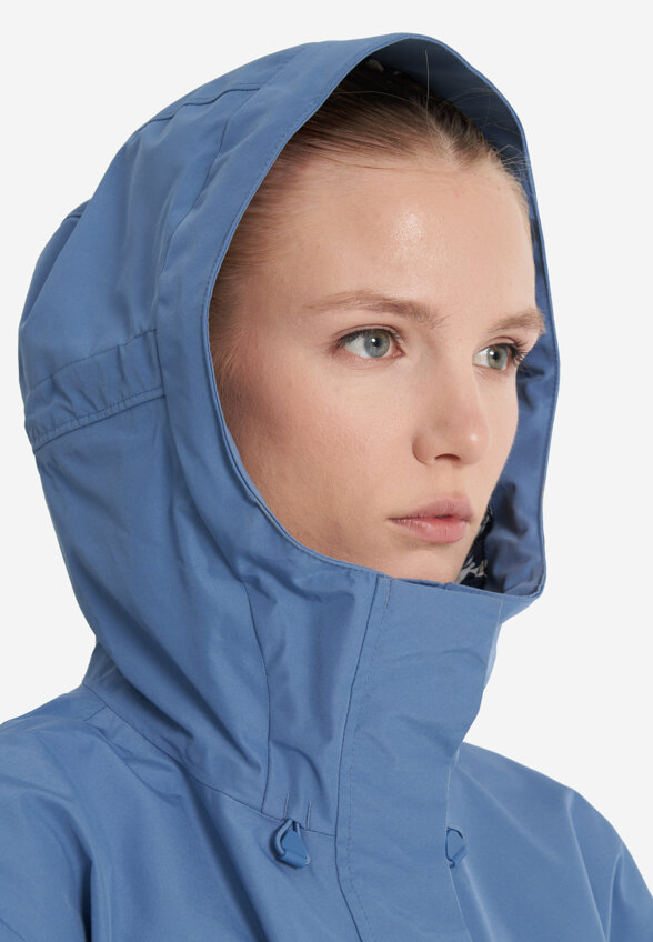 Куртка мембранная женская Jack Wolfskin, Голубой