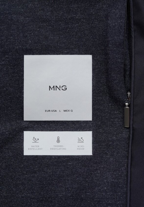 Пуховик Mango Man