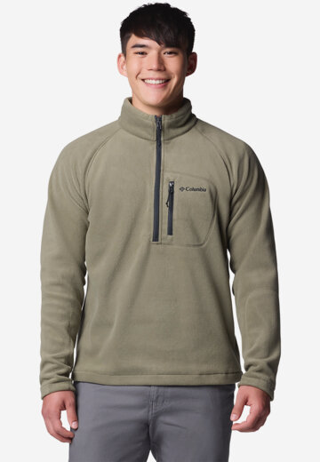 Джемпер флисовый мужской Columbia Fast Trek III Half Zip Fleece, Зеленый