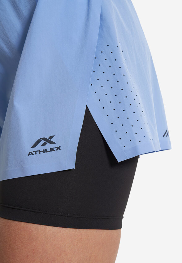 Шорты компрессионные женские Athlex Pulse+, Голубой