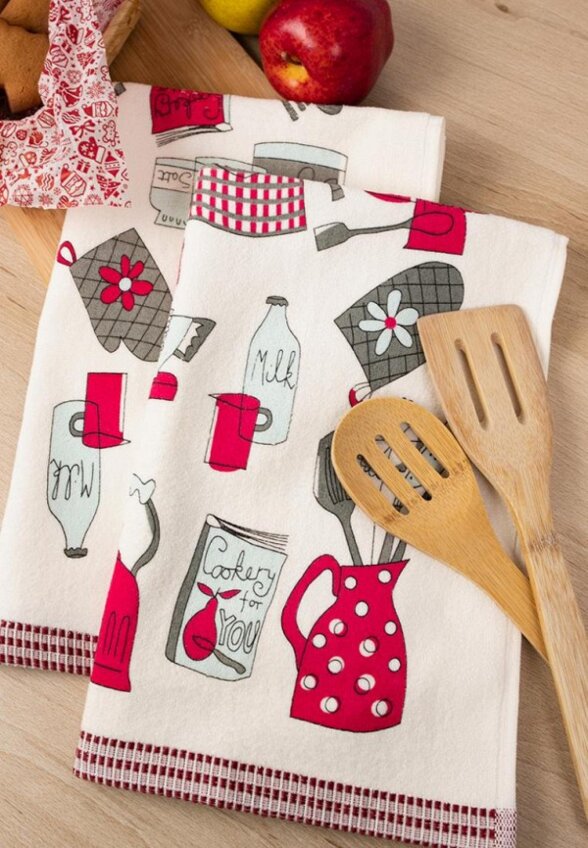 Набор полотенец кухонных Wellness