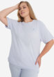 Футболка женская Demix, Plus Size, Фиолетовый1  - превью