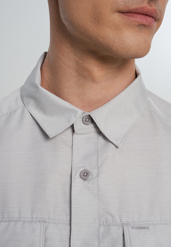 Рубашка мужская Mountain Hardwear Canyon Long Sleeve Shirt, Серый