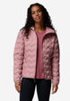 Ультралегкий пуховик женский Columbia Delta Ridge II Down Hooded Jacket, Розовый1  - превью