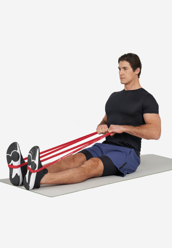 Лента силовая Demix, 15-25 кг, Красный