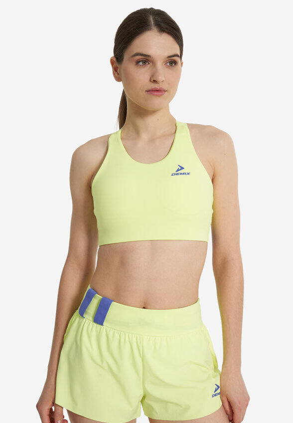 Топ бра спортивный Demix ActiveMove Tech, Желтый
