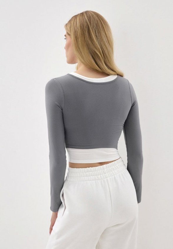 Лонгслив Gray Moss