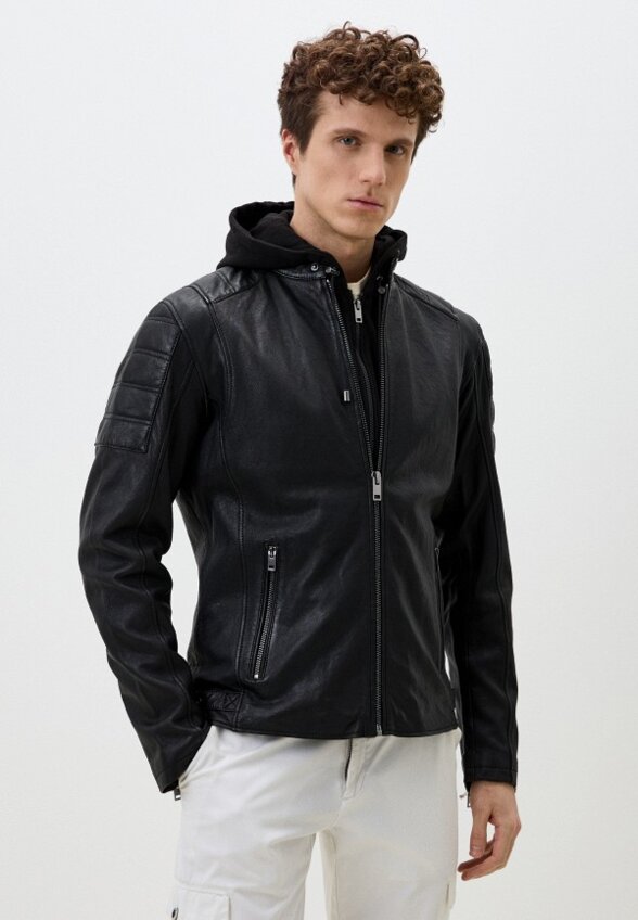 Куртка кожаная Jorg Weber