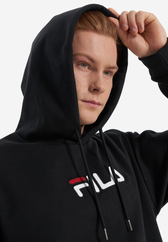 Худи мужское FILA, Черный