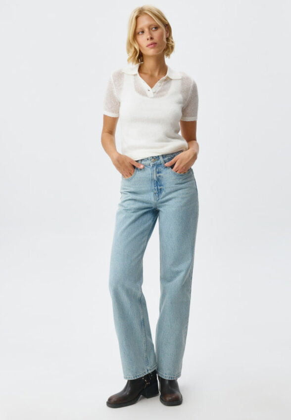Джинсы 411 WIDE LEG из органического хлопка