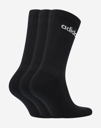 Носки Adidas, 3 пары, Черный женщинам