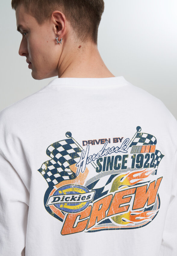 Лонгслив мужской DICKIES Nashport, Белый