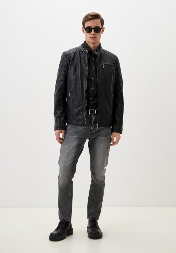 Куртка кожаная Mustang