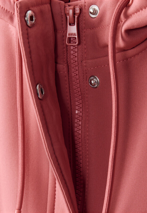 Ветровка Softshell на флисе для девочек