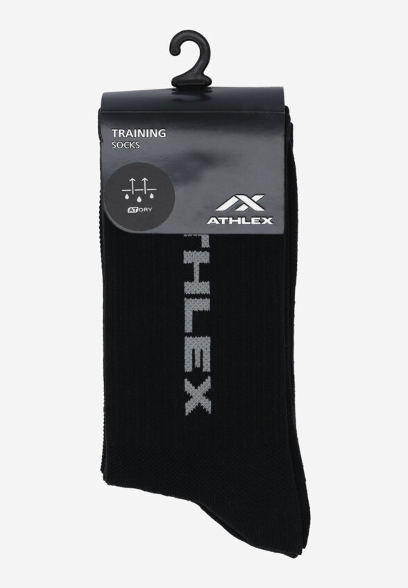 Носки Athlex, 3 пары, Черный